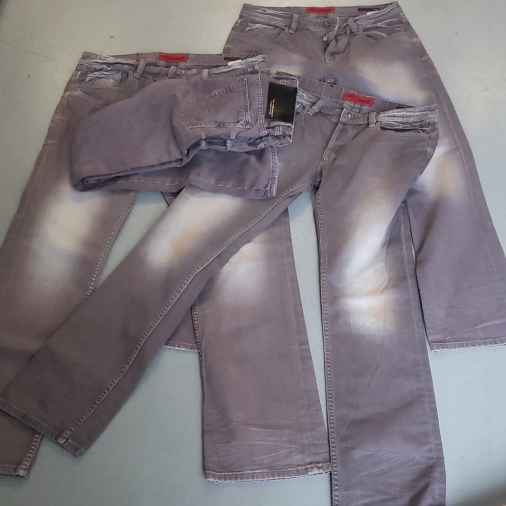 Cult of individuality colored rebel straight jeans